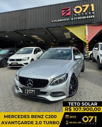 MERCEDES-BENZ C 200 2.0 CGI AVANTGARDE 16V GASOLINA 4P AUTOMÁTICO